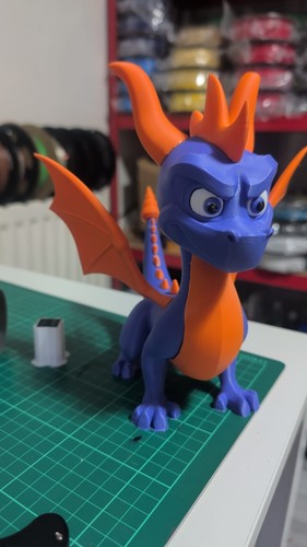 Spyro the dragon printed - dragon,