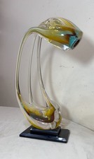 Vintage signed hand blown