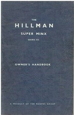 HILLMAN SUPER MINX MKIII