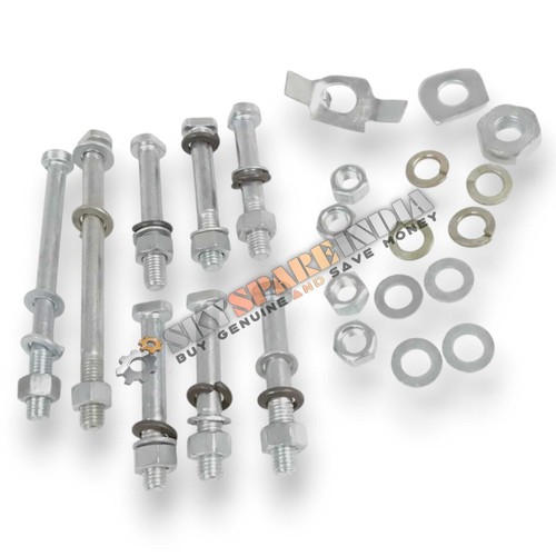 Crank case engine nut - bolt, kit