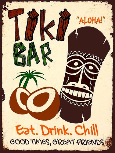 Tiki bar eat - eat, chill