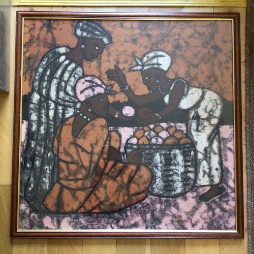 Vintage large original framed - vintage,