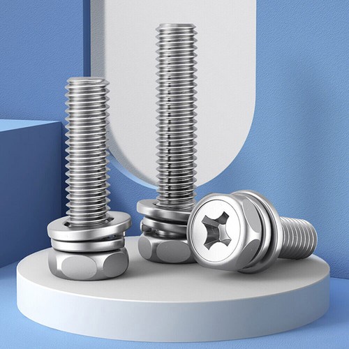 Philip hex head screws - head,