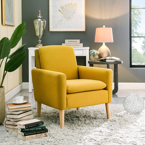 Retro accent chair armchair - chair,