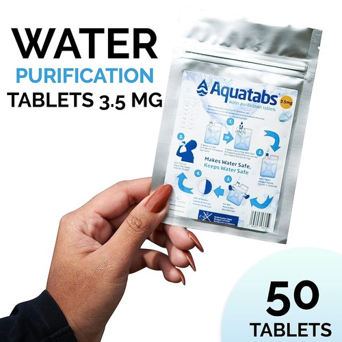 Water purification tablets 5 - purification,