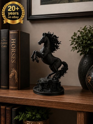 Rearing horse statue home - rearing,