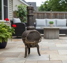 Cast iron garden heater - cast,