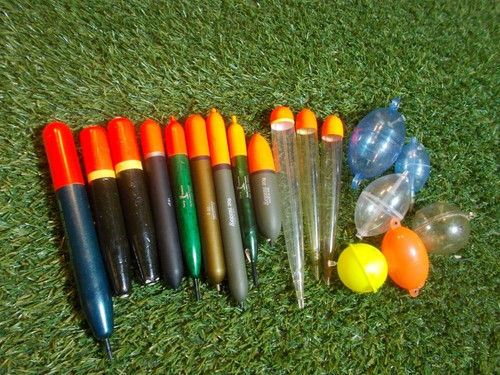 Pike fishing floats job lot