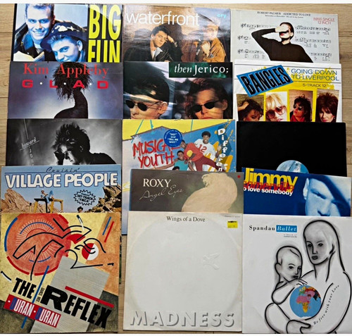 80s job lot 12 vinyl - , 12"
