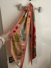 Powder Cherry Strawberry Scarf