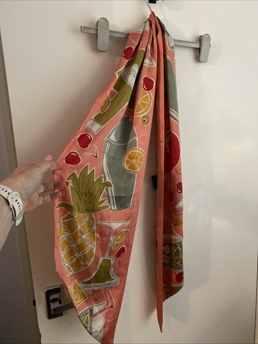 Powder cherry strawberry scarf - powder,