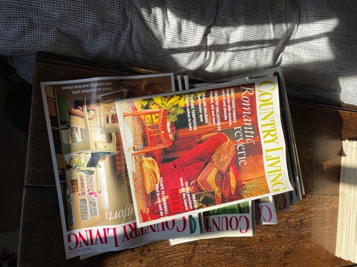 Country living magazines - country,