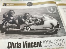 CHRIS VINCENT BSA 007 JAMES