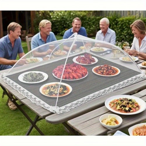 Large mesh food cover - food, tent