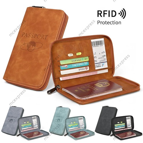 Rfid blocking passport holder - passport,