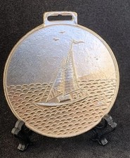 Rare Sports Bronze Medal Yacht