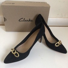 Clarks "Laina85 Trim" Black