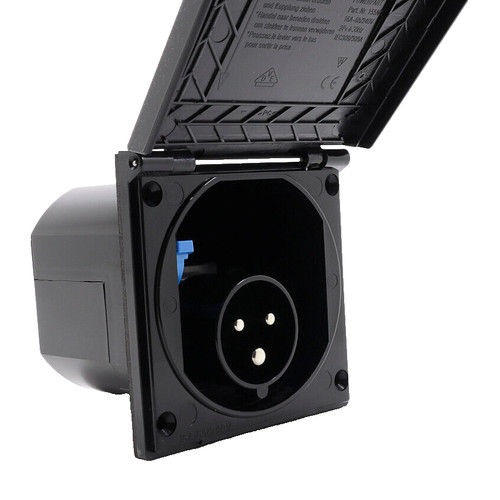 Electric mains hook - mains, hook-up