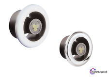 LEDSL Chrome or White Grille Light LED Driver Bathroom Shower for Extractor Fan