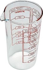 Pyrex Dry Measure Jug, 500ml, Multi-Colour-Food Measurer Glass