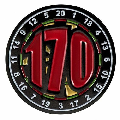 Darts 170 checkout - checkout, pin