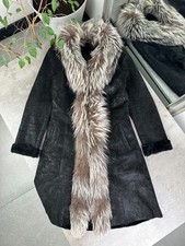 Vintage sheepskin coat women - sheepskin,