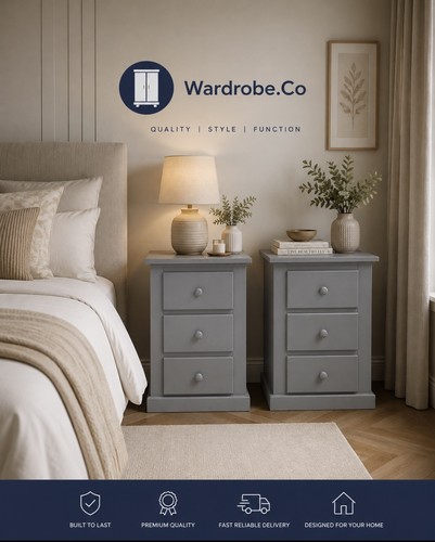 Aylesbury grey bedside - aylesbury,