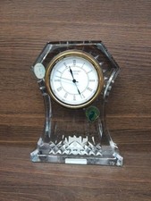 Waterford Crystal Lismore Clock.  Working. 
