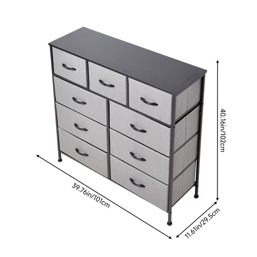 Fabric chest drawers - drawers, 9
