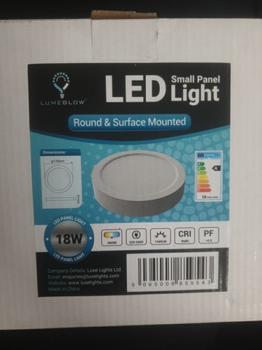 Led small panel light lumeglow - led,