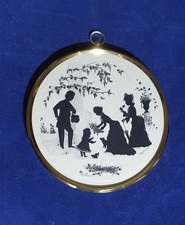 Vintage brass frame peter