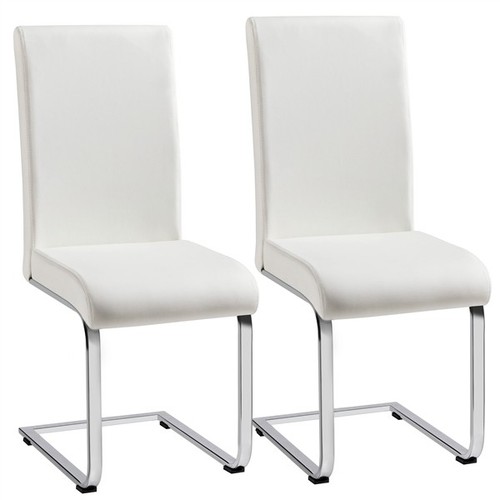 Dining chairs 2pcs - chairs, leather