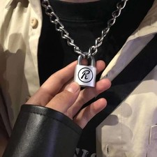 Silver Luxury R Padlock