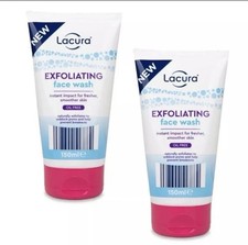 2 x Lacura Exfoliating Face