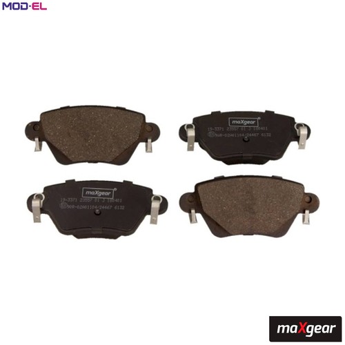 Brake pad set disc - pad,