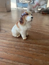 VINTAGE PORCELAIN COCKER