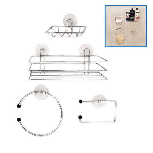 4pcs bathroom accessories set - 4pcs,
