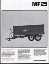 Massey Ferguson "MF25" Trailer