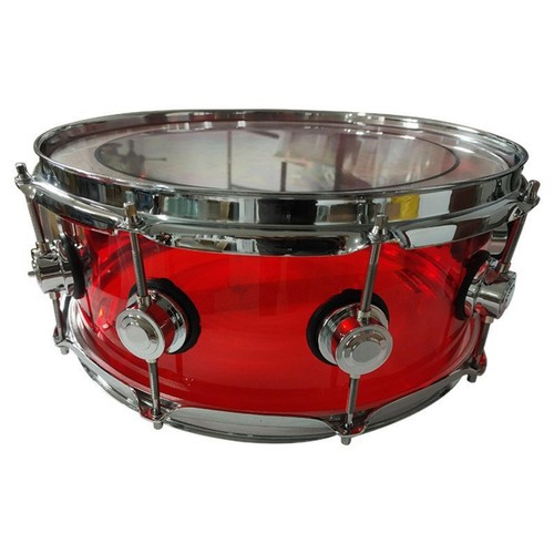 Acrylic snare drum transparent - acrylic,