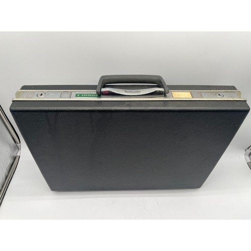 Vintage samsonite black hard - black,