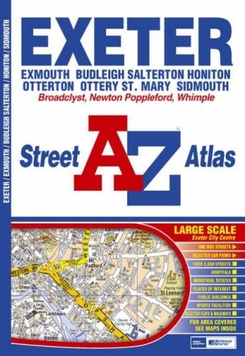 Exeter street atlas - a-z,