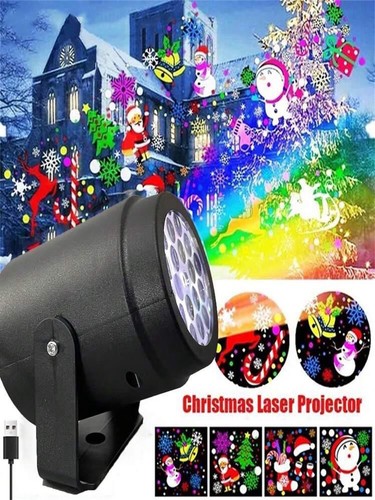 1pc led christmas projector - christmas,