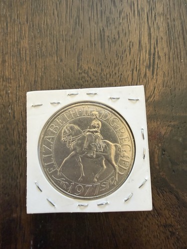 1977 england crown silver - crown,