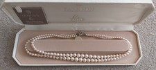 Lotus Simulated Pearl Necklace