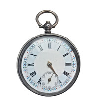 800 Silver Ladies Pocket Watch