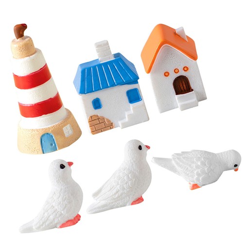 Mini pigeon figurines garden - mini,