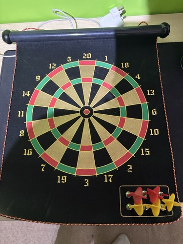 Safety magnetic dart board - board, set