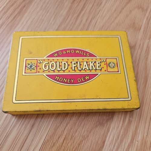 Vintage cigarette tin - cigarette, &