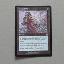 Barbed Wire Mercadian Masques  MTG -NM- Magic: The Gathering Uncommon
