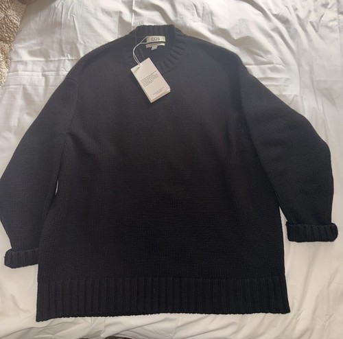 Cos black 100 - black, cashmere